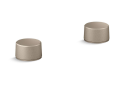 Kohler® 77974-8-BV 77974-8 Components® Faucet Handle, For Use With K-77967, K-77965, K-77968, K-77966, Or K-77969 Spout, 8 to 16 in (203 to 406 mm) Centers Distance, Brass, Vibrant Brushed Bronze