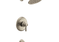 Moen® M-Pact™ M-Core™ UT3313BN 4-Port Tub/Shower Trim, 2.5 gpm Shower, Brushed Nickel