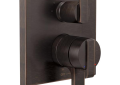 DELTA® T27867-RB Monitor® 17 3-Setting Angular Modern Valve Trim, Venetian Bronze