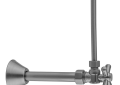 Jaclo® 621-72CT-ULB 621-72CT Quarter Turn Angle Pattern Toilet Supply Kit