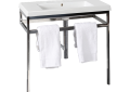 Lacava AQQ-BX-32-44 Console Legs - Matte Black