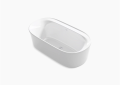 Sterling 95334-0 Spectacle(TM) 65-3/4" x 34" Freestanding Bath - White