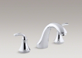 Kohler T10278-4-CP Bath- or Deck-Mount Valve Trim, Sculpted Lever Handles