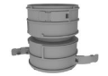 Duravent 3PPS-FAF 3" PolyPro Flex Female Adapter