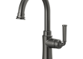 Brizo® 61074LF-SL Bar Faucet, Rook®, Luxe Steel, 1 Handle, 1.8 gpm