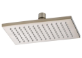 Brizo® 81380-BN Siderna® Raincan Shower Head, 2.5 gpm Flow Rate, 1 Sprays, Ceiling Mount, 8-5/8 x 5-3/4 in Head, Import