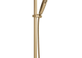 DELTA® 51140-CZ-PR 4-Setting Hand Shower, 4-Function Shower Head, 1.75 gpm Flow Rate, 82 in L Hose, 1/2-14 NPSM Connection, Lumicoat Champagne Bronze, Import