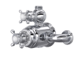 Perrin & Rowe U.5552X-APC Thermostatic Trim Plate Era, 1.75 gpm Shower, Chrome