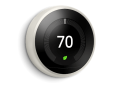 Google T3017US Google Nest Learning Thermostat - White