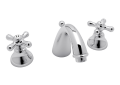 Rohl A2707XMPC-2 Verona C-Spout Widespread Bathroom Faucet with Cross Handles - Polished Chrome