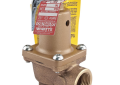 Watts 174A 0274513 3/4 inch Female x 3/4 inch Female 50 PSI Bronze Body Pressure Relief Valve