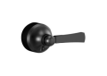 DELTA® H566BL Dorval™ Handle Kit, For Use With Dorval™ Floor Mount Roman Tub Filler and Model T14256/T14456/T14256T14456 14 Series Tub and Shower Faucet Trim and Volume Wall Mount Tub Filler, Metal, Matte Black, Domestic