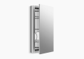Kohler K-99001-NA 15 inch x 30 inch Verdera Aluminum Medicine Cabinet with Adjustable Magnifying Mirror and Slow-Close Door