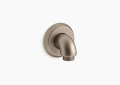Kohler K-22174-BV Forte(R) Wall-Mount Supply Elbow with Check Valve - Vibrant Brushed Bronze