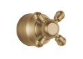 DELTA® H595CZ Cassidy™ Cross Handle, For Use With Model T11897-LHP Diverter Trim and Roman Tub Faucet, Metal, Brilliance® Champagne Bronze, Import