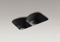 Kohler 6626-6U-7 Smart Divide(R) Undercounter Kitchen Sink