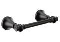 Moen® YB0508BL Colinet™ Pivoting Paper Holder, Zinc, Matte Black, Import