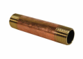 1 X 2 (Space) Inch Lead Free Brass Nipple