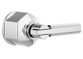 Brizo® HL7076-PC Invari™ Handle Kit, For Use With Model T70176-LHP Freestanding Tub Filler, Polished Chrome, Import