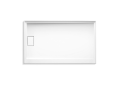 Kohler® 44153-HW1 Stoneridge Transitional Base, Honed White, Left Drain, 60 in L 36 in W 4-1/2 in D