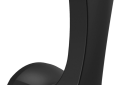 DELTA® H550BL Single Lever Handle, Stryke™, For Use With Stryke™ 676-LHP-DST Mid-Height Bathroom Faucet, Matte Black, Domestic