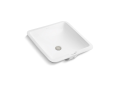 Kallista P72040-WO-0 Laura Kirar Under-Mount Sink with Overflow by Laura Kirar - White