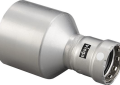 Viega 26730 MegaPress XL 3 inch Street Press x 2 inch Press Carbon Steel Fitting Reducer with FKM Sealing Element