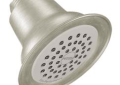 Moen® 6303BN Easy Clean® XLT Standard Shower Head, 2.5 gpm Minimum, 1 Spray, Wall Mount, 3-3/8 in Head, Domestic