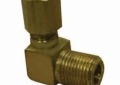 3/8 OD X 3/8 Inch Lead Free Brass Compression x Male 90 Degree Elbow