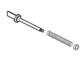 DELTA® RP74810 Trinsic® Diverter Assembly, For Use With T70130 Series 1-Handle Floor Mount Freestanding Tub Filler Trim, Domestic