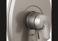 DELTA® T17076-SS-PR 17 Series Stryke® Single Handle Lever Valve, Zinc Body, Stainless