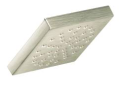 Moen® S6340BN Raincan Shower Head, 90 Degree™, 2.5 gpm Flow Rate, 1 Sprays, Wall Mount, 6 in Head, Import