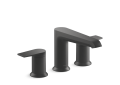 Kohler KT25740-4-BL Hint(R) Deck-Mount Bath Faucet Trim - Matte Black