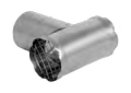 Duravent FSTT3 3 inch Stainless Steel Gas Vent Termination Tee