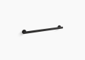 Kohler K-11893-BL Purist(R) 24" Grab Bar - Matte Black