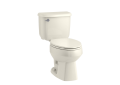 Sterling 402215-96 Windham Elongated Two-Piece Toilet - Biscuit
