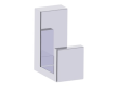 Kartners 232130D-99 Berlin Deep Robe Hook - Polished Chrome