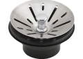 Elkay® LKDS35 Disposal Stopper/Strainer, For Use With Single Bowl Dual Mount Sink Kit, 304 Stainless Steel, Import