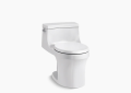 Kohler K-4007-0 San Souci One-Peice Round-Front with Aqua Piston Flushing - White