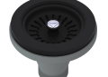 Shaws 734MB Shaws Cross Collection Manual Basket Strainer Mini, Black, Import
