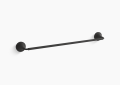 Kohler K-27426-BL Tone(TM) 24" Towel Bar - Matte Black