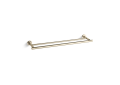 Kohler® 14375-AF 14375 Purist® Wall-Mount Towel Bar, 24 in L Bar, 5-7/16 in OAD, Metal