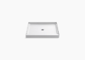 Sterling 72301100-0 GUARD+(R) 36" x 34" Vikrell(R) Shower Base, Center Drain - White