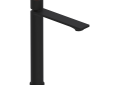 Rohl EC02D1IWMBG Eclissi Single Handle Tall Bathroom Faucet - Matte Black with Satin Gold Accent
