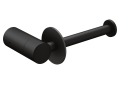 Moen® YB0409BL 1-Post Toilet Paper Holder, Align™, 2.76 in H, Zinc, Matte Black, Import