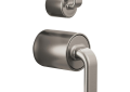 Brizo® HL75P67-NK Allaria™ 2-Handle Tub Filler Twist Lever Handle Kit, Zinc, Luxe Nickel, Import