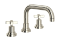 ROHL A2218XMPN-2  Lombardia U-Spout Widespread Bathroom Faucet - Polished Nickel