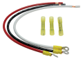 Ruud 455059 10 inch Long Compressor Lead Set with #10 Ring Terminals and Butt Connects for 10 Gauge Wire
