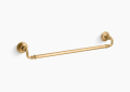 Kohler K-72568-2MB Artifacts(R) 24" Towel Bar - Vibrant Brushed Moderne Brass