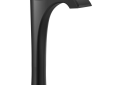 DELTA® 756-BLLHP-DST Dorval™ Vessel Bathroom Faucet, Commercial/Residential, 9-5/16 in H Spout, Brilliance® Matte Black, 1 Handles, Domestic
